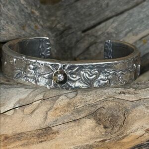 Jes MaHarry Sun Horse “ Wild Beneath the Sun” cuff. One of a kind. New with tags